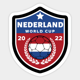 Nederland Voetbal Sticker